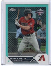 Topps 2023 Pro Debut Baseball Andrew Pintar Aqua 49/75 ACL Diamondbacks
