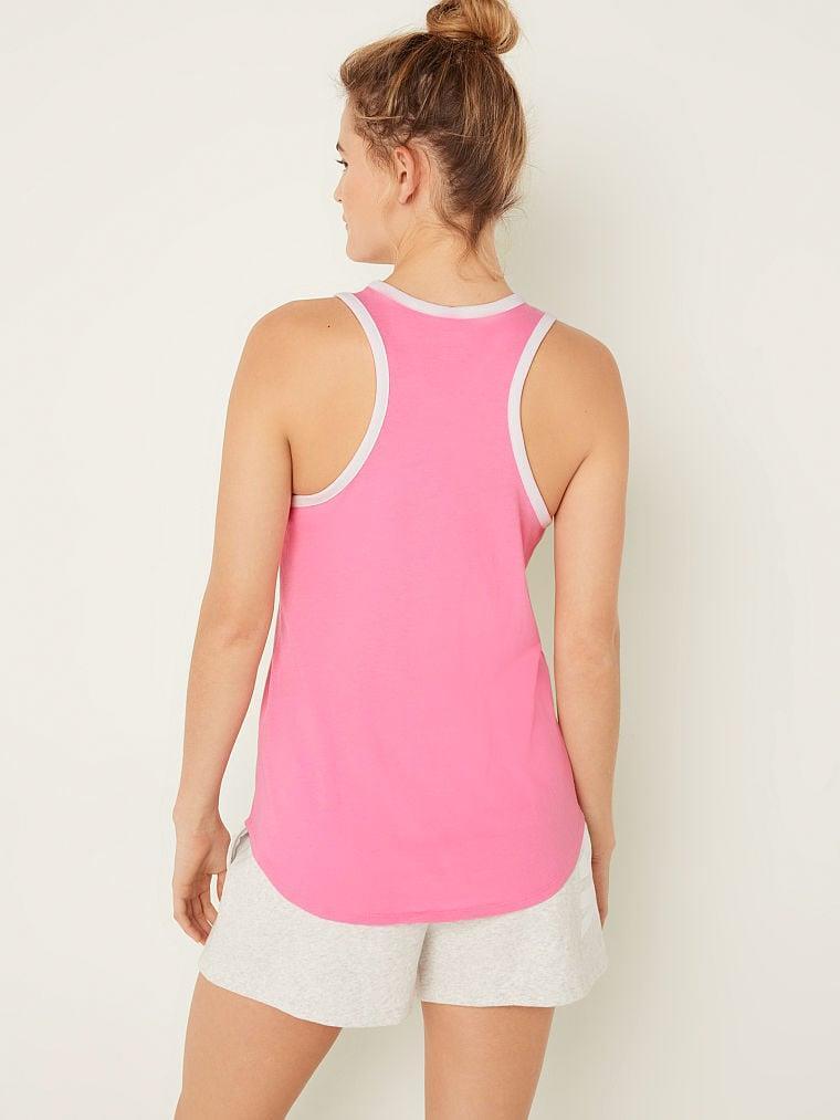 Victoria's Secret PINK Everyday Racerback Tank Top Shirt Victoria's Secret PINK Everyday Racerback Tank Top Shirt