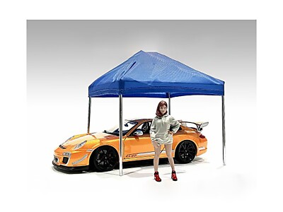 ''HIP HOP GIRLS'' FIGURE 2 FOR 1/18 SCALE MODELS BY AMERICAN DIORAMA 18102