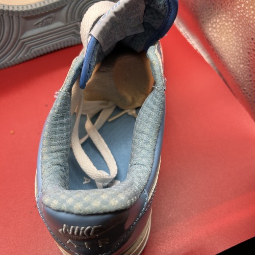 NWD:NIKE AIR FORCE 1 PREMIUM CLEAR/ HRBR BLUE 313641-941 7 - Picture 4 of 19