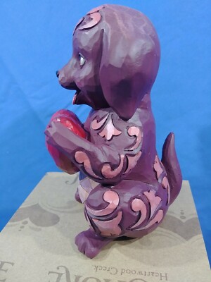 Jim Shore 6006224 Love Is A Faithful Friend - Pint Sized Dog