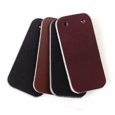 10 Leather Scales Rectangle Narrow - Core Leather Scales Leather Armor Craft Leather