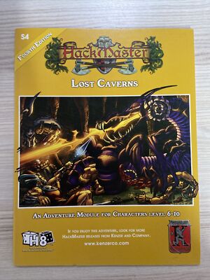 Hackmaster 4th Edition Lost Caverns Wizard of the Coast