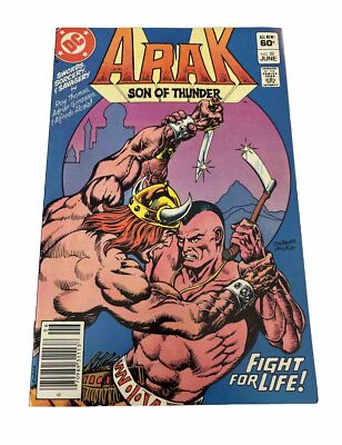 1982 DC Comics Arak Son of Thunder #22 Bronze Age Comic Book F/VF Condition