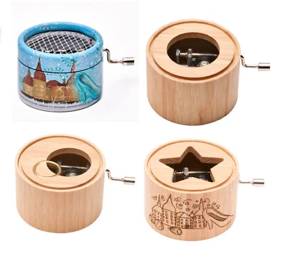 KURBELWERK Spieluhr mit der Titelmelodie aus dem Film "Drei Haselnüsse für Aschenbrödel"