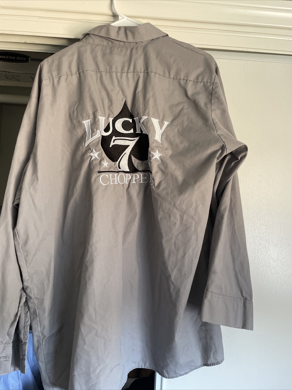 XL long sleeve Dickies Shirt. lucky 7 Choppers. image 4