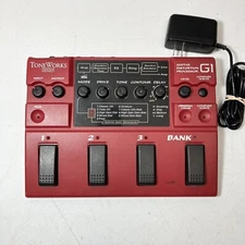 Korg ToneWorks G1 guitar effects distortion processor w/ adapter