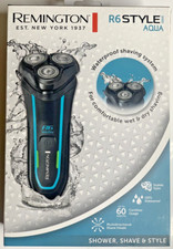 Image of Remington R6 Style Aqua R6000 Wireless Rechargeable Men's Electric Shaver