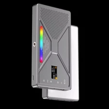 LIYADI LR225 PRO 10W 4000mAh RGB Pocket Led Video COB Panel Light 2500K-9900K