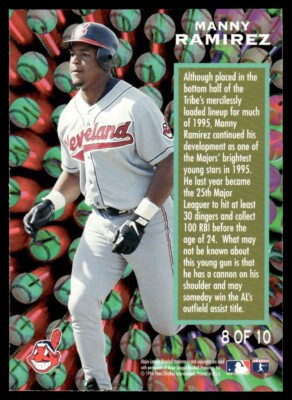 1996 Fleer Soaring Star Manny Ramirez #8 | eBay