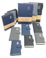 2020 Diary A5 A6 Slim Pocket Premium Padded Organiser Week To View DAP With Pen 