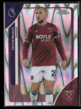 2025-26 Topps Chrome Premier League #182 Jarrod Bowen RayWave West Ham United