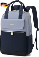 Lovevook Rucksack Damen, 15,6 Zoll Laptop Schulrucksack Teenager MäDchen Mit Lap