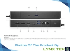 Genuine Dell Thunderbolt 3/4 Dock Station WD19TBS/ WD19TB/WD22TB4 w/180W Adapter