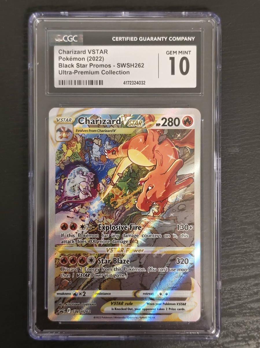 CGC 10 Charizard VSTAR #SWSH262 Ultra Premium Collection Promo