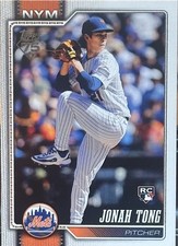 2026 Topps Series 1 - Jonah Tong #4 (RC)