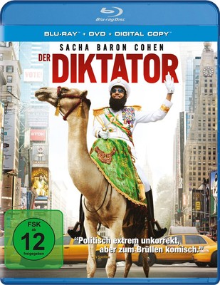 Der Diktator - mit Sacha Baron Cohen (Blu-ray + DVD + Digital Copy) | Blu-Ray