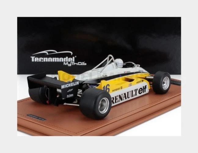 TECNOMODEL TMD18-399D RENAULT - F1 RE30B V6 TURBO TEAM RENAULT ELF N 16 WINNER F - Immagine 2 di 2