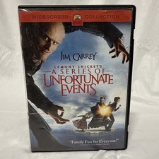Lemony Snicket's a Series of Unfortunate events DVD, 2004 