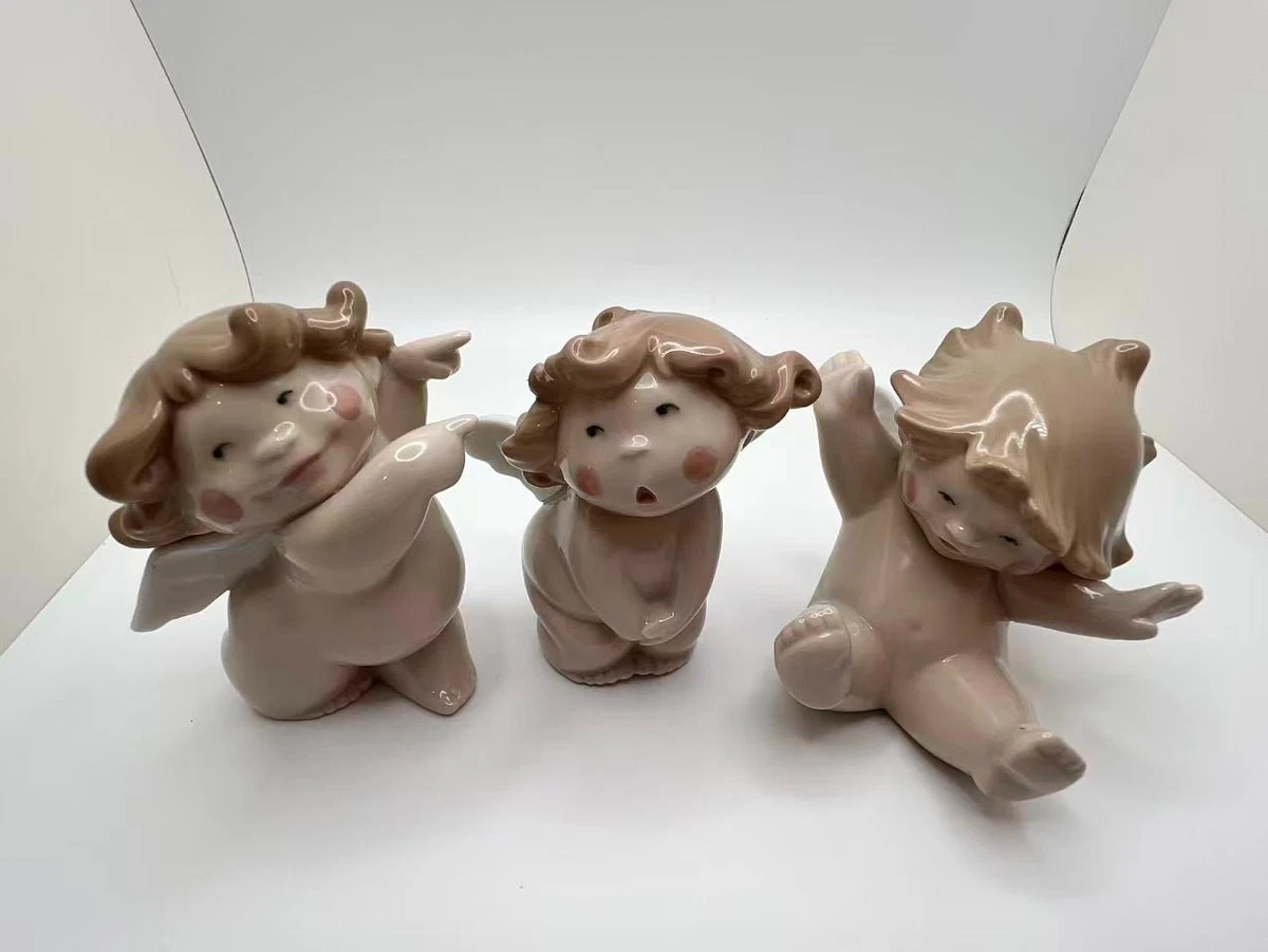 NAO by LLADRO スペイン製 陶器 ベビー フィギュリン 1981 NAO by LLADRO スペイン製 陶器 ベビー フィギュリン 1981 NAO by