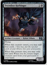 Doombot Harbinger Foil 655 Commander: Marvel Super Heroes Magic the Gathering