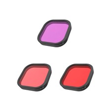 PC Lens Filter Set For Gopro Hero 9 Camera Waterproof Housing Case Diving Cover