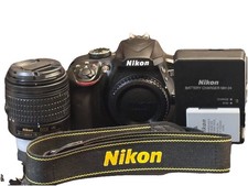 Low Shutter Nikon D3400 With 18/55 AF-P VR Lens 2100 Counts Only Read More