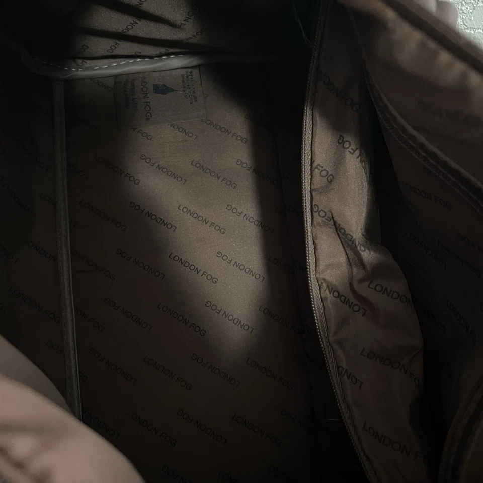 Bolso de Mano de Viaje Colección Wembley LONDON FOG Patrón Pata de Gallo LEER Foto 4 de 4