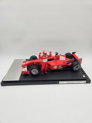 Hot Wheels Ferrari F2001 #1 M. SCHUMACHER World Champion 2001 52 Wins 1:18