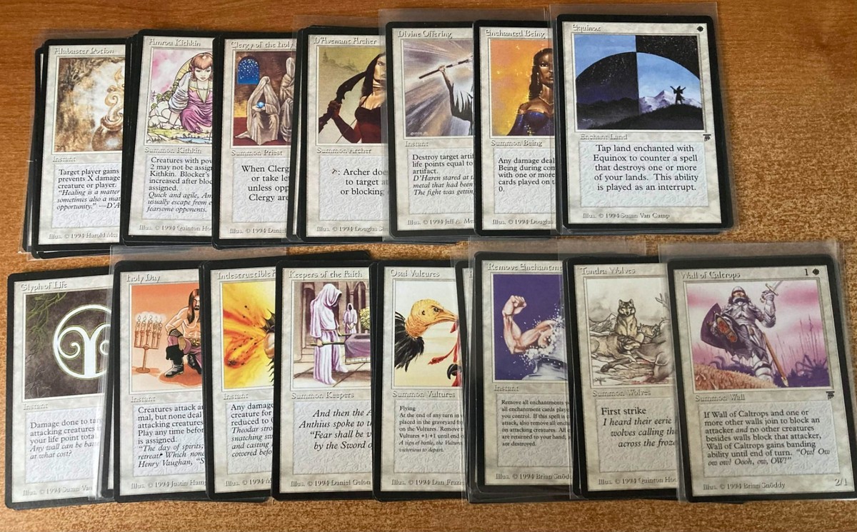 Legends Common Set - 75 cards total - NM - MTG | eBay