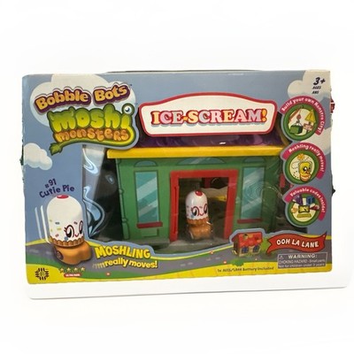 New Moshi Monsters Bobble Bots ICE CREAM   HTF Playset Robot STORE
