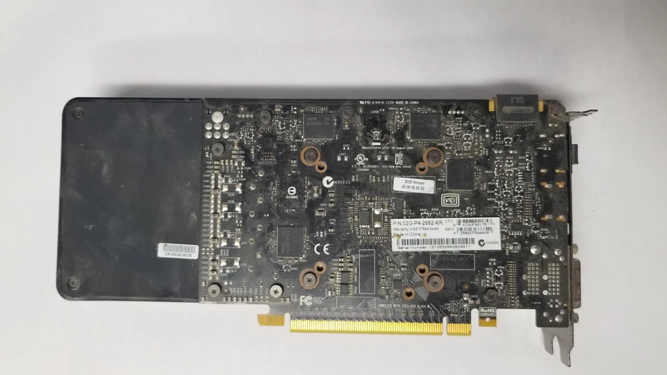 EVGA GTX-660 GEFORCE Graphics Card FOR PARTS OR REPAIR - Image 2 of 4