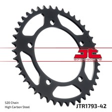 Rear Sprocket 42 T 520 Pitch JTR1793.42 Black Fits Suzuki GSX-R 750 2000-2010