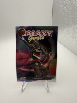 2025-26 Topps Chrome Cosmic #GG-13 Clyde Drexler Galaxy Greats