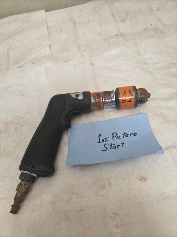 Industrial Pneumatic Air Drill 020440 Pistol Grip Aircraft Tool Used AR-52