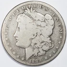 1889-CC Morgan Silver Dollar Carson City Mint Good (G) - Exact Shown