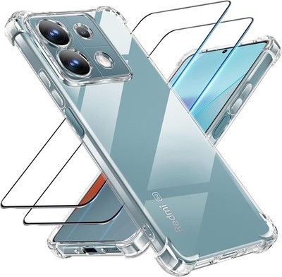 Xiaomi Redmi Note 13 5G Schutzhülle + 2x Panzerfolie 9H Hartglas Displayschutz