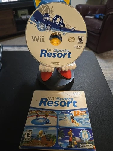 Wii Sports Resort (Nintendo Wii, 2009) Disc and Cardboard Slipcase