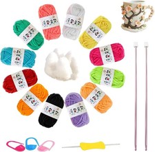 19PCS knitting Set, Knitting Kit, Knitting Kit for Beginners, Knitting Kits, Be
