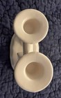Royal Haeger art deco Candlestick Holder White Ceramic — photo 3