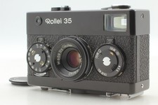 All Works MINT Rollei 35 Black Film Camera Tessar 40mm F3.5 From JAPAN