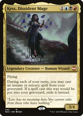 MTG Kess, Dissident Mage ** New Capenna Commander ** English
