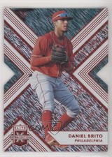 2018 Panini Elite Extra Edition Status Red Die-Cut 27/99 Daniel Brito #132 s3g