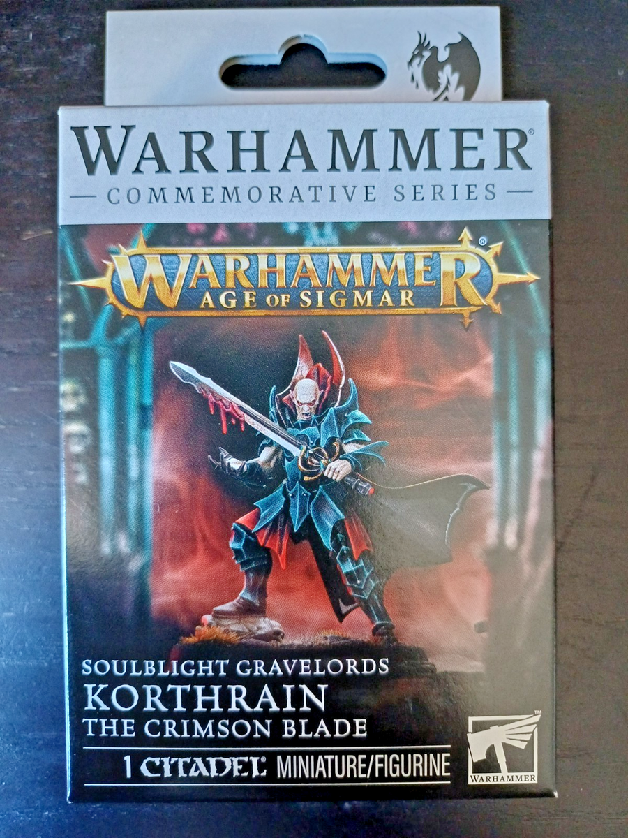 Soulblight Gravelords Korthrain The Crimson Blade Anniversary 2026