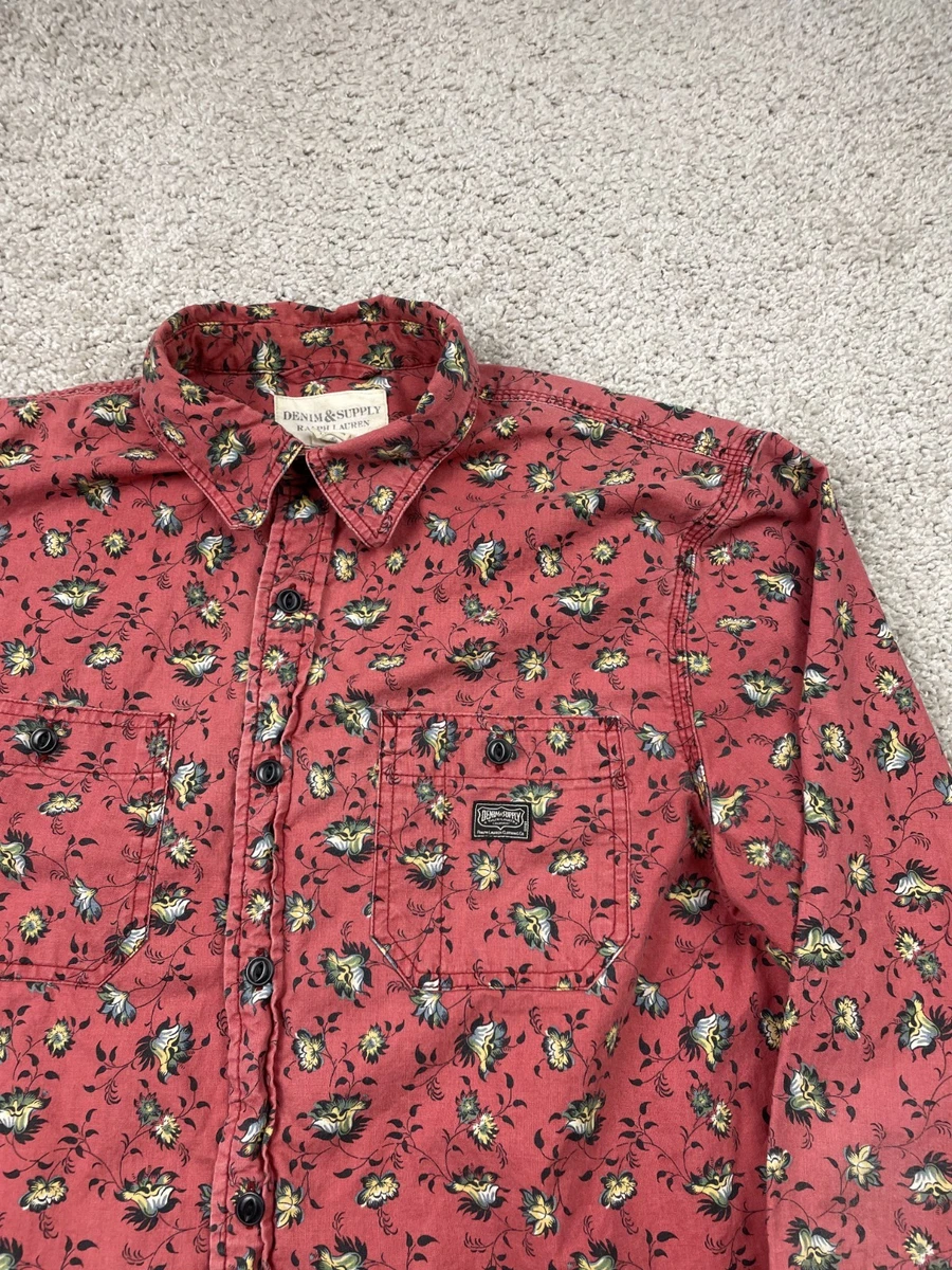 Denim & Supply Ralph Lauren Floral Casual Button-Down Shirts for