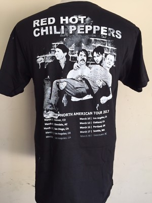 ERROR! SOCIAL DISTORTION RED HOT CHILI PEPPERS 2017 Concert Tour T