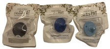 3 Ryan Rose Cutie PAT Round Pacifier Teether stage 1 Royal Sky Blue ,Gray