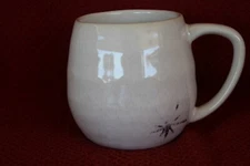 Cravings Chrissy Teigen Coffee Cup Latte Mug Stoneware Off White Gold Sparkle