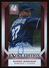 2013 Panini RANDY ROSARIO Signed Card autograph CUBS ROYALS TWINS AUTO