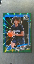 2023-24 Donruss Rated Rookie Green Laser Holo #202 Anthony Black Magic